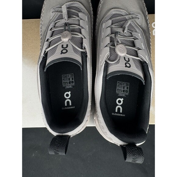 On Cloud Cloudaway 2 Cinder Fog Slip On Sneakers Men's Sz 10.5 EU 44.5 Running - Picture 5 of 8